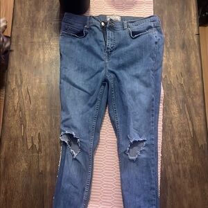Free people distressed jeans